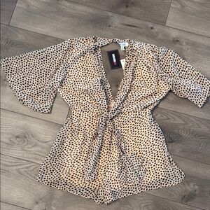 NWT She and Sky Romper